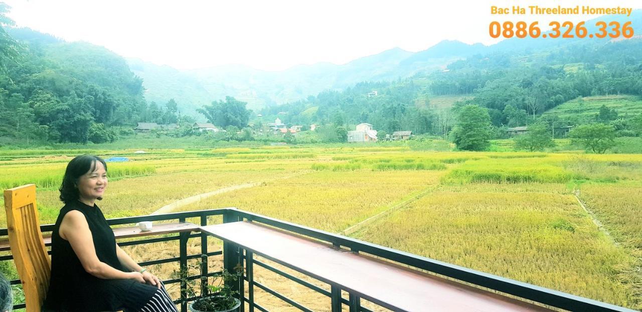 Bac Ha Threeland Homestay Экстерьер фото