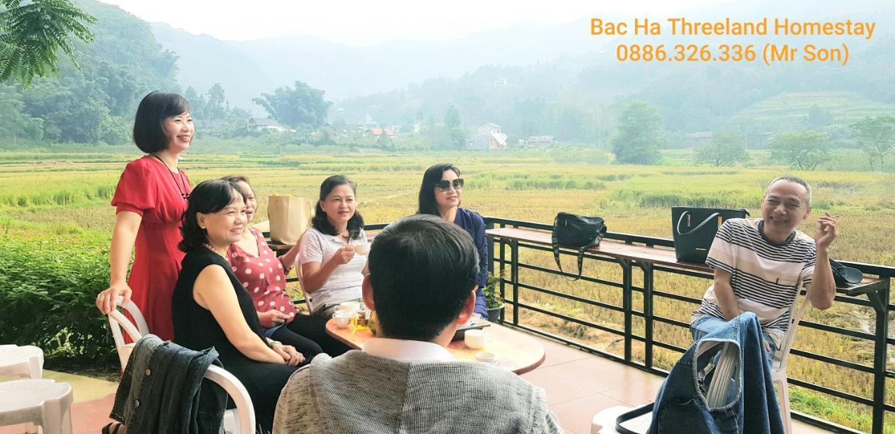 Bac Ha Threeland Homestay Экстерьер фото