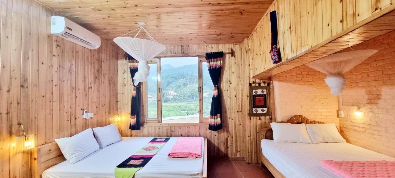Bac Ha Threeland Homestay Экстерьер фото