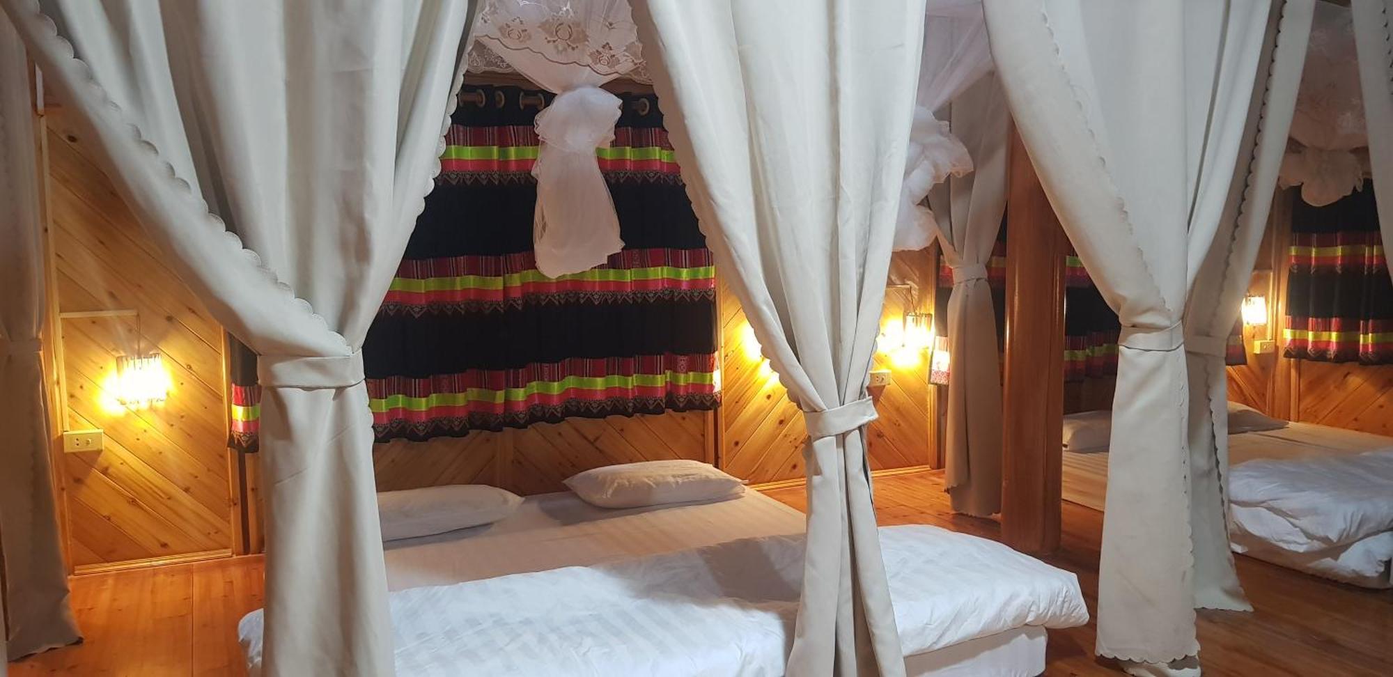 Bac Ha Threeland Homestay Экстерьер фото