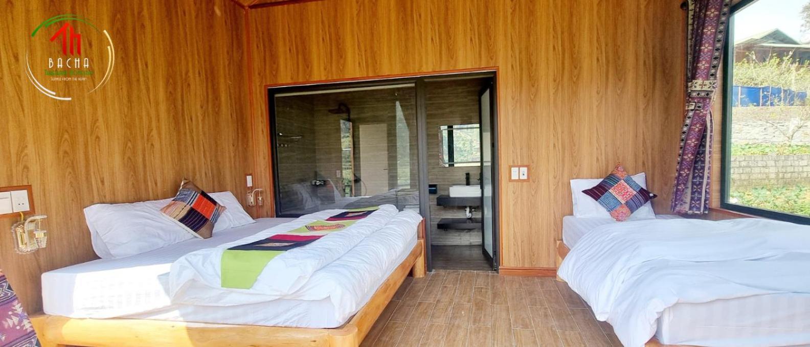 Bac Ha Threeland Homestay Экстерьер фото